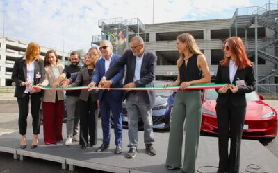 Inaugurata a Città Fiera la Ultra Fast Charge area: Atlante, Ionity e Tesla i nuovi player insediati