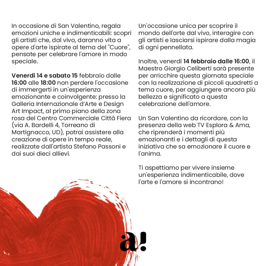 Artimpact Sanvalentino 2025 2 V1 Bozza2